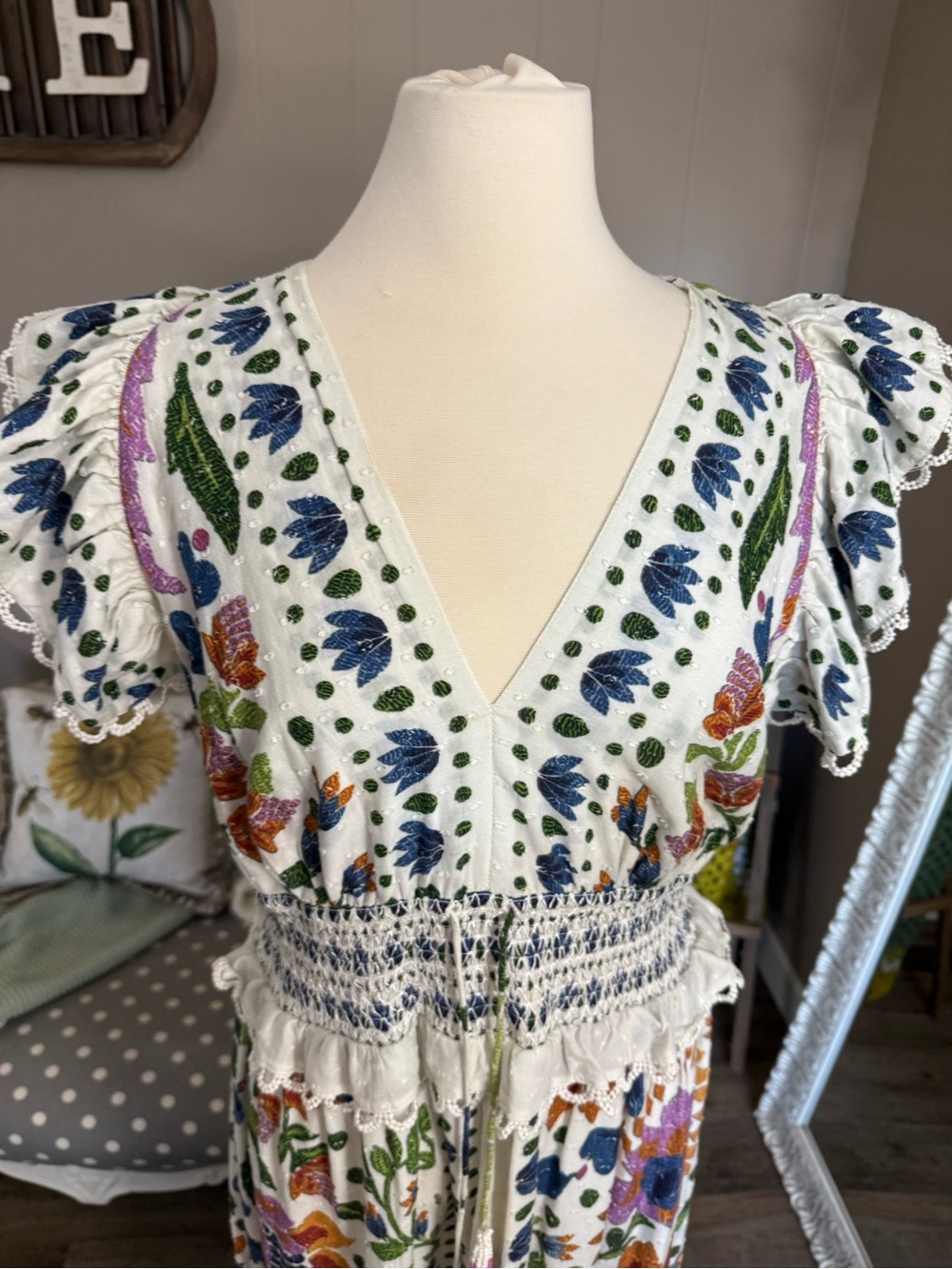 Farm Rio • Summer Garden Maxi Dress - Picture 13 of 16